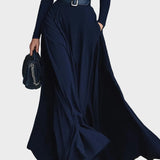 Kornelia - Maxi knitted dress with high collar