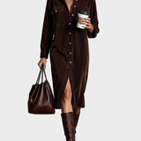 Classic and Elegant Dress - Trendy Casual Dress