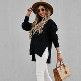 Women's mock-neck sweater - Elegant and soft