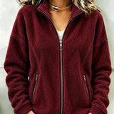 Women's Long Sleeve Soft Cut Cardigan - Flowing and Elegant