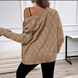 Women’s openwork long-sleeve cardigan - Lightweight and elegant
