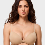 Teardrop Push-Up Underwire T-Shirt Bra