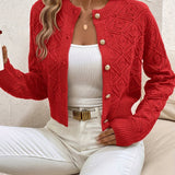 Lace Cardigan for Women with Buttons - Elegant and Lightweight
