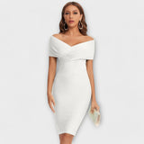 Ofélia | Elegant V-Neck Dress