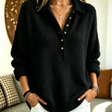 Textured Blended-Knit Sweater for Women – A Casual, Soft, Comfortable Style, Ideal for Every Day