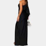 Noa | One-Shoulder Maxi Dress with Slit