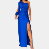 Noa | One-Shoulder Maxi Dress with Slit