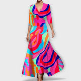 Inês | Elegant Sleeve Women's Dress