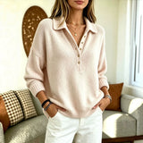 Textured Blended-Knit Sweater for Women – A Casual, Soft, Comfortable Style, Ideal for Every Day