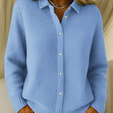 Rachele | Textured Cardigan with Buttons