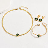 Clover Jewellery Set
