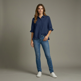 Frieda | Striped Cotton Shirt