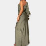 Noa | One-Shoulder Maxi Dress with Slit