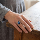 Celestial Blue Ring™ – Vintage Brilliance