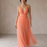 Geneva | Maxi Dress Coral Light