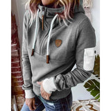 Elegant and Soft Women's Hooded Sweater – Thick and Comfortable Pullover