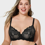 Lace Full Coverage Push Up Bra