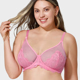 Full Coverage Lace Minimiser Bra
