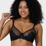 Full Coverage Lace Minimiser Bra