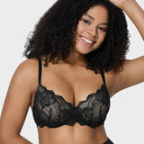 Lace Full Coverage Push Up Bra