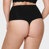 High-Rise Seamless Thong Panty (3 Pack)