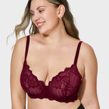 Lace Full Coverage Push Up Bra