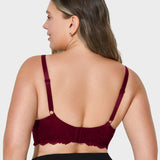Lace Full Coverage Push Up Bra
