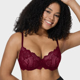 Lace Full Coverage Push Up Bra