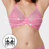 Full Coverage Lace Minimiser Bra