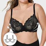 Lace Full Coverage Push Up Bra