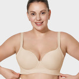 Back Smoothing Push-Up Plunge Bra
