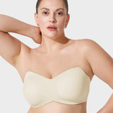 Full Support Non-Slip Convertible Bandeau Bra