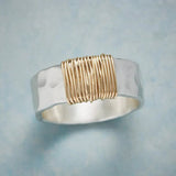 Vintage Gold and Silver Ring “Timeless”