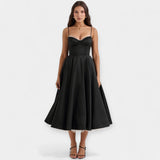 Amaya | Midi Dress with Tulle