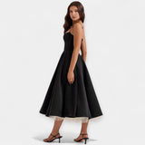 Amaya | Midi Dress with Tulle