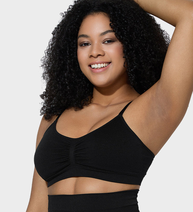 Women's Full Coverage Non-Padded Wireless Sculpt Bra