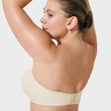 Full Support Non-Slip Convertible Bandeau Bra
