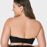 Full Support Non-Slip Convertible Bandeau Bra