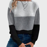 Linda | Elegant knitted high-neck jumper