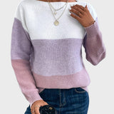 Linda | Elegant knitted high-neck jumper
