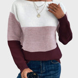 Linda | Elegant knitted high-neck jumper