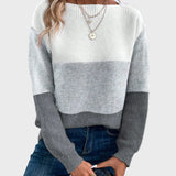 Linda | Elegant knitted high-neck jumper