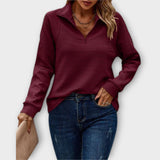Vilja | Long Zip-Up Jumper