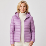 Nina | Mid-Season Coat, Purple