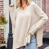 Luxury Women's Soft Oversized Sweater – Warm, Comfortable, and Modern Style.