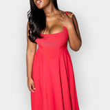 Siret | Midi Dress with A-Line