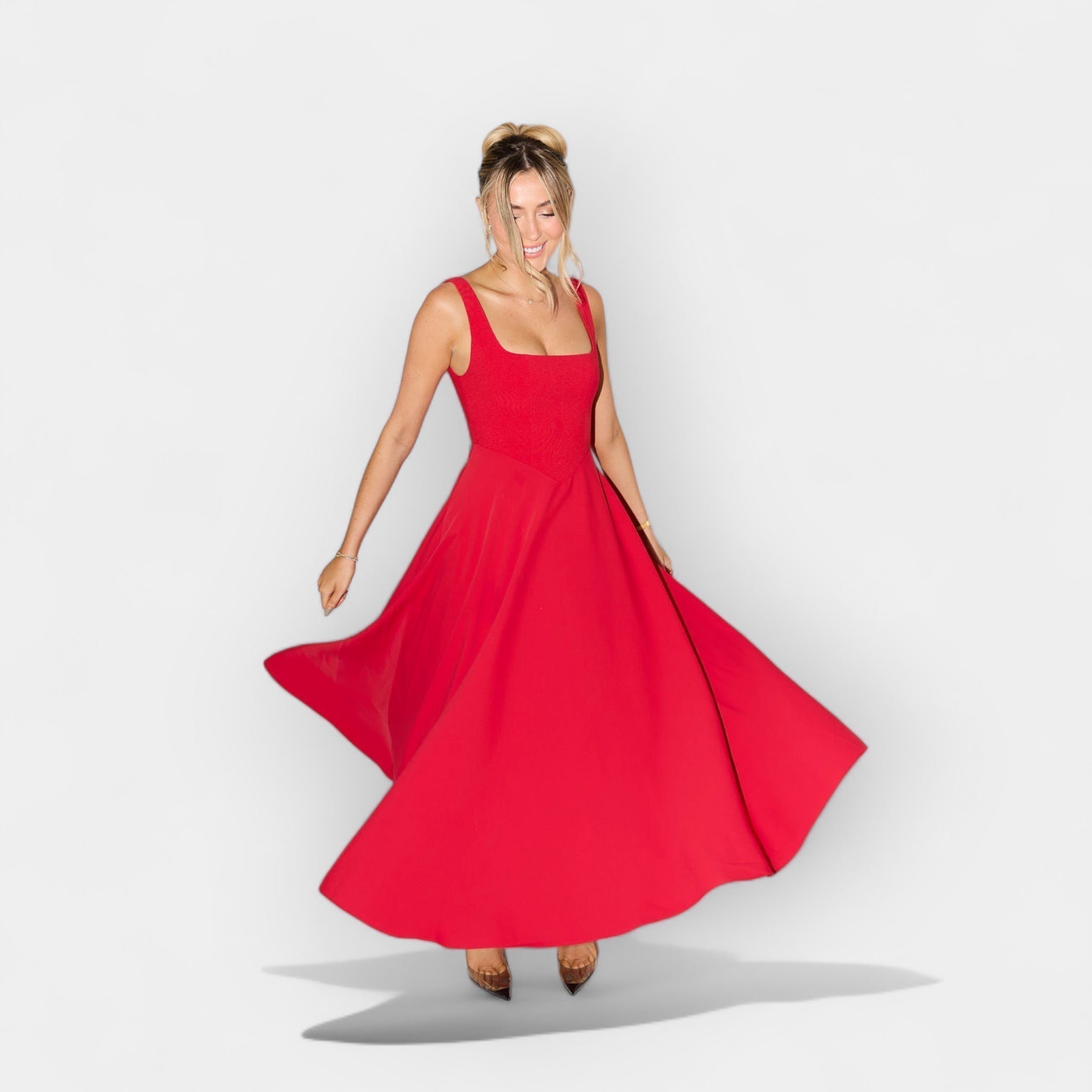 Siret | Midi Dress with A-Line