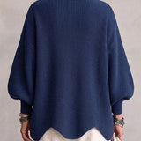 Hydrangea | Oversized Cardigan with Golden Buttons