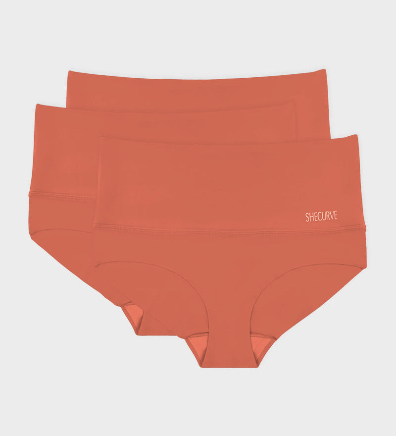 3-Pack High Waisted Tummy Control Briefs