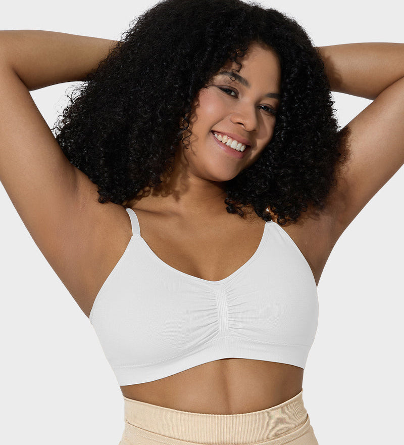 Women's Full Coverage Non-Padded Wireless Sculpt Bra
